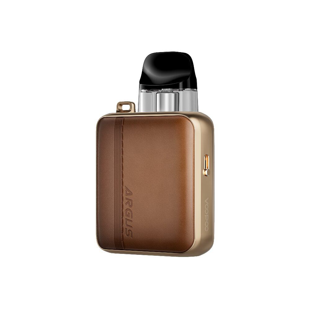 Voopoo Argus P3 Metal Edt. Pod System Brown Leather
