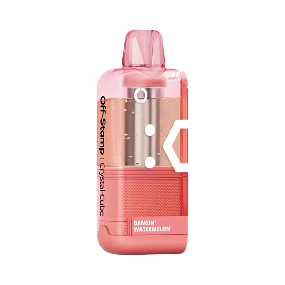 Off Stamp X Cube Crystal 35K Disposable Pod Bangin' Watermelon with packaging