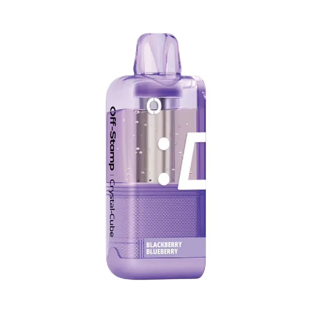 Off Stamp X Cube Crystal 35K Disposable Pod Blackberry Blueberry with packaging