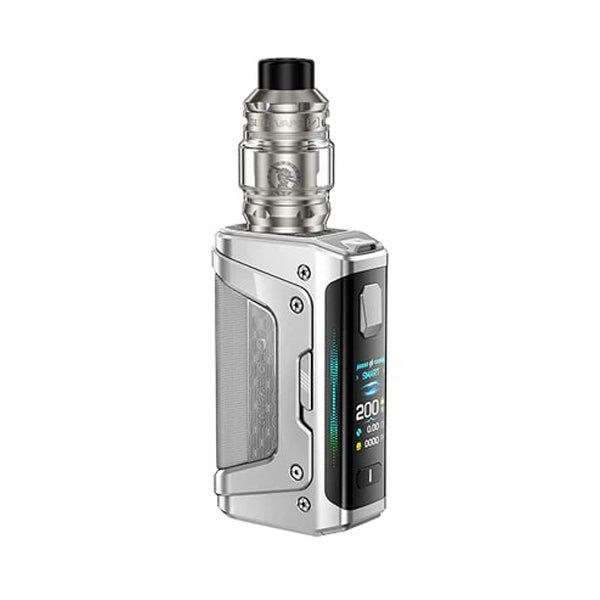 Geekvape Aegis Legend 5 Starter Kit Frost Silver