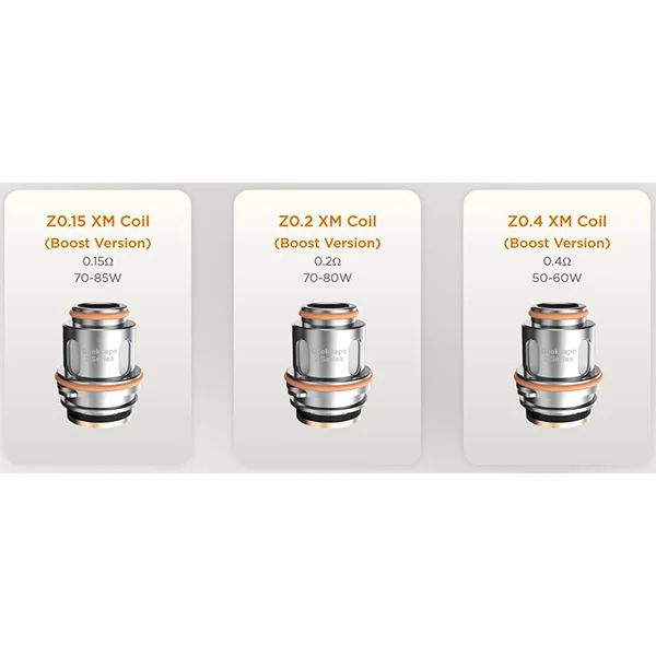 Geekvape Z Boost Version Replacement Coils (5-Pack) Group Photo