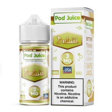 Dubai Pod Juice Salts 30mL with packaging