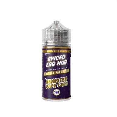 Spiced Egg Nog Jam Monster Holiday Series 100mL bottle