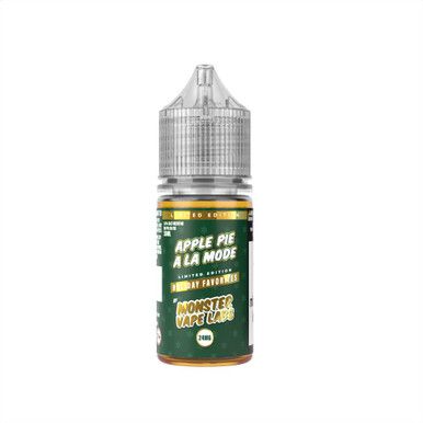 Apple Pie A La Mode Jam Monster Holiday Series Salts 30mL bottle