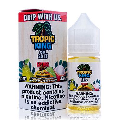 Lychee Luau Tropic King Salts 30mL with Packaging