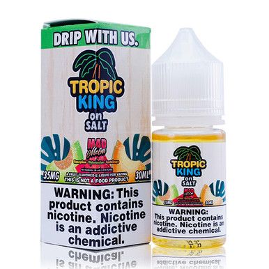 Mad Melon Tropic King Salts 30mL with Packaging