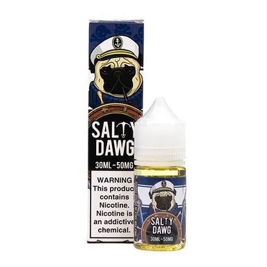 Blue by Salty Dawg E-Liquid with packaging