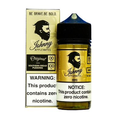 Southern Bread Pudding by Johnny Apple Vapes E-Liquid with packaging