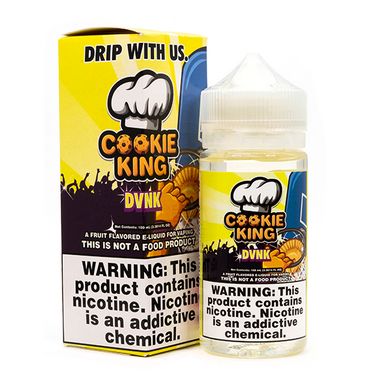 DVNK by Cookie King E-Liquid with packaging