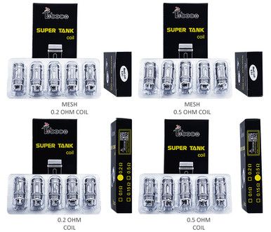 Tobeco Super Tank Coils (5-Pack) Group Photo