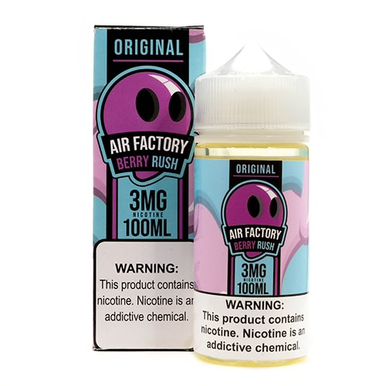 Berry Rush by Air Factory E-Liquid with packaging
