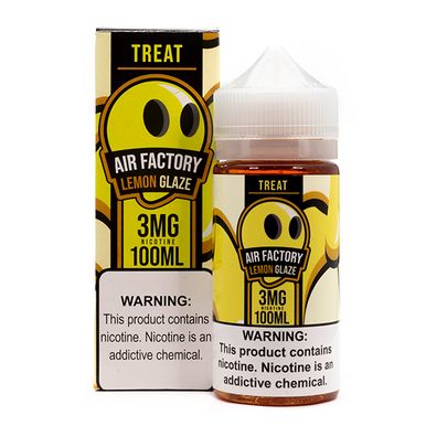 Lemon Glaze by Air Factory Treat E-Liquid with packaging