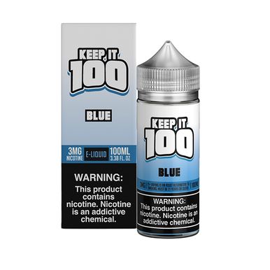 OG Blue (Blue Slushie) by Keep It 100 E-Liquid with Packaging