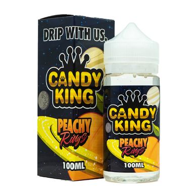 Peachy Rings by Candy King E-Juice with packaging