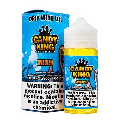 Swedish by Candy King E-Liquid with Packaging