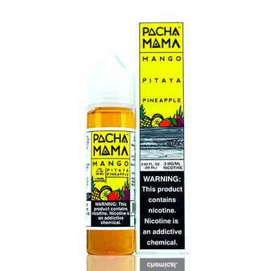 Mango Pitaya Pineapple by TFN Pachamama Series (60mL) with packaging