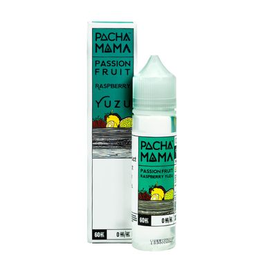 Passion Fruit Raspberry Yuzu by TFN Pachamama Series (60mL) with packaging