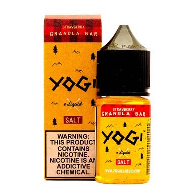 Strawberry by Yogi Salts E-Liquid with packaging