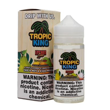 Lychee Luau by Tropic King E-Liquid with Packaging