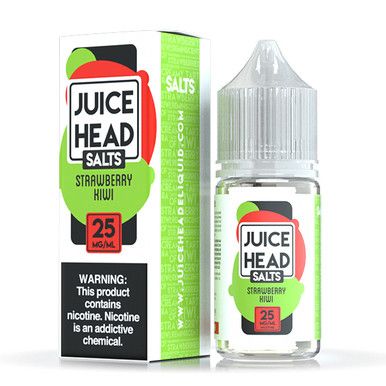 Strawberry Kiwi by Juice Head Salts E-Liquid with Packaging