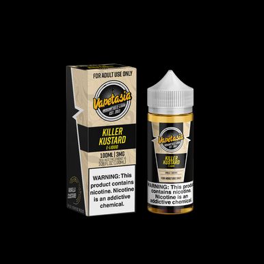Killer Kustard by Vapetasia Series 100mL with packaging