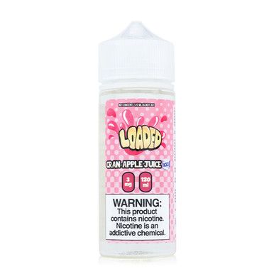Cran Apple Iced by Loaded E-Liquid bottle