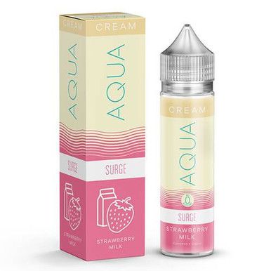 Surge By Aqua Cream E-Liquid 60mL with Packaging