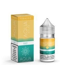 Blast (New Menthol) By Aqua Tobacco Salt E-Liquid with packaging
