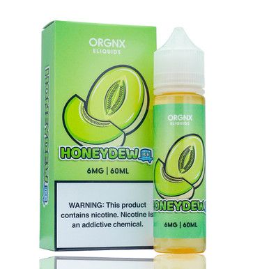 Honeydew Ice By ORGNX E-Liquid with Packaging