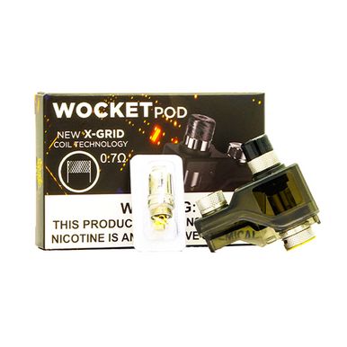SnowWolf Wocket Pod Set (One Pod + 2 Coils) Package Inclusion with Packaging