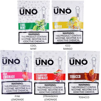 SKOL UNO Disposable Pod Device (3-Pack) group photo