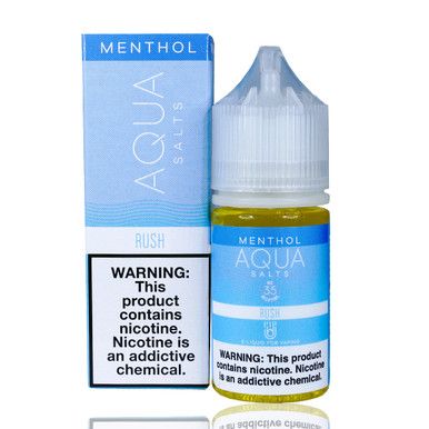 Marina Vape Rush by Aqua Menthol Salt 30ml with Box