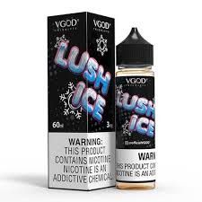 Lush Ice By VGOD eLiquid with Packaging