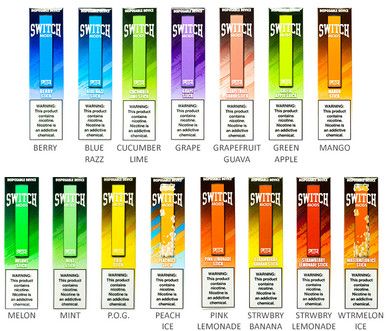 Switch Mods Disposable E-Cigs | 300 Puffs All Flavors