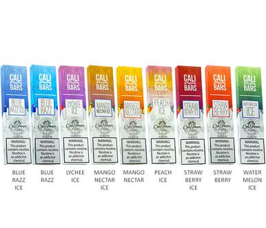 Cali Bar Disposable E-Cigs by Cali Grown 300 Puffs Group Photo