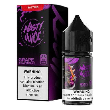 ASAP Grape by Nasty Salt E-Liquid with packaging