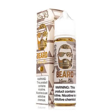 No. 24 Salted Caramel Malt by Beard Vape Co E-Liquid (60ml) with Packaging
