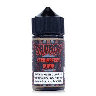 Strawberry Blood by Sadboy Bloodline E-Liquid Bottle