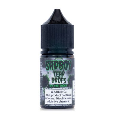 Key Lime Cookie by Sadboy Tear Drops Salt E-Liquid bottle