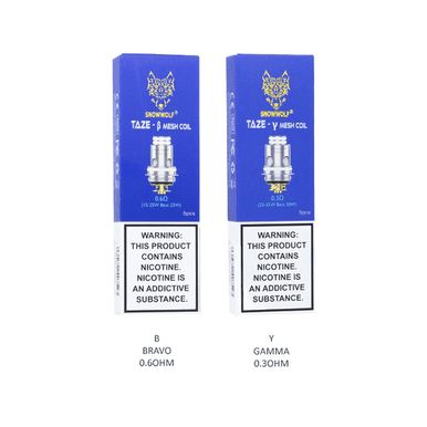 Snowwolf Taze Coils 5-Pack Group Photo