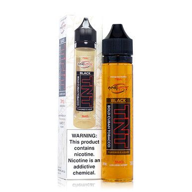 TNT Black By Innevape E-Liquid with Packaging