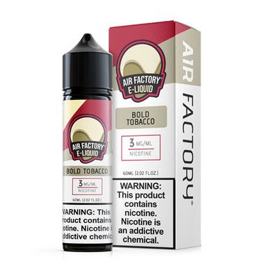 Bold Tobacco Air Factory 60mL with Packaging