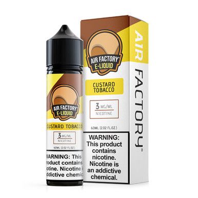 Custard Tobacco Air Factory 60mL with Packaging