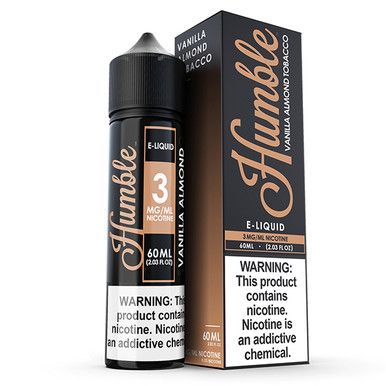 Vanilla Almond Tobacco Humble 60mL with Packaging