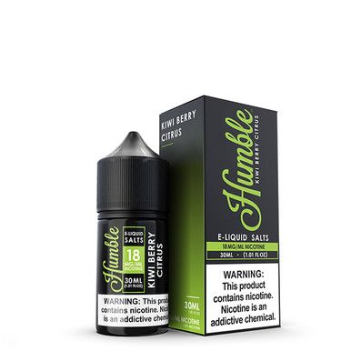 Kiwi Berry Citrus Humble Salts 30ml with packaging