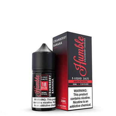 Strawberry Banana Humble Salts 30mL with Packaging