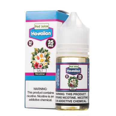 Hawaiian Pod Salt by Pod Juice E-Liquid 30ml with Packaging