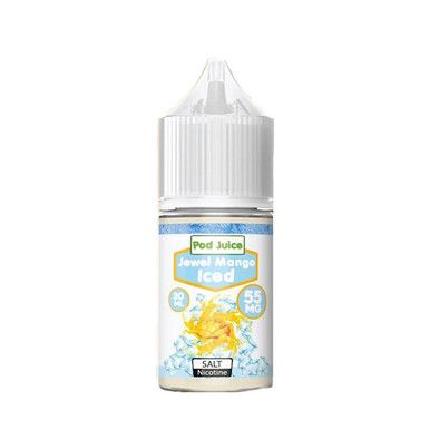 Jewel Mango Ice Salt by Pod Juice E-Liquid Bottle