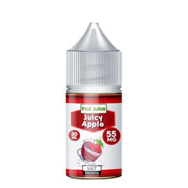 Juicy Apple Salt by Pod Juice E-Liquid Bottle