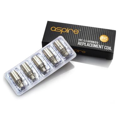 Aspire Clearomizer BVC Replacement Coil with packaging